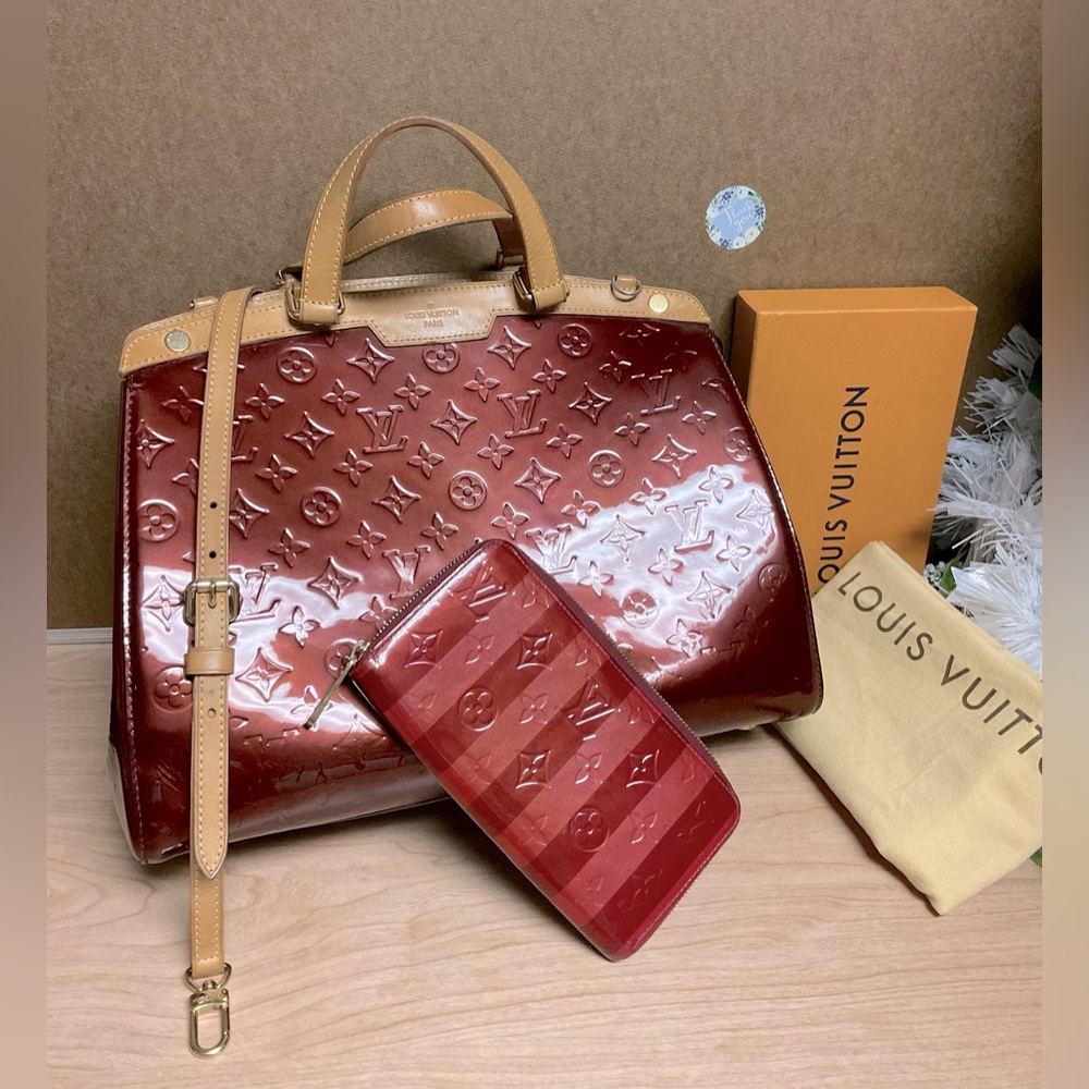 ✅VERNIS BUNDLE GM 2WAYS BAG LOUIS VUITTON AUTHENTIC